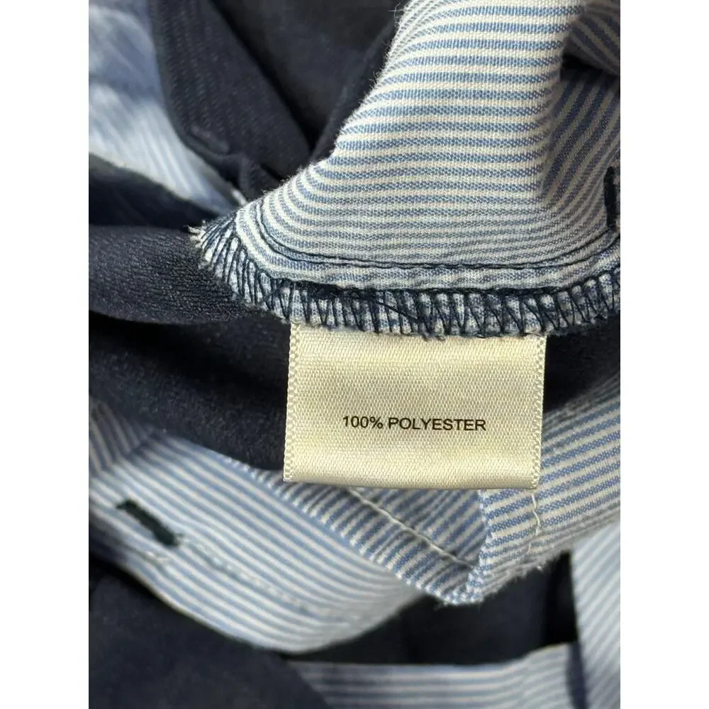 Peter Millar Pants Mens 38x28 Navy Wicking Golf Performance Casual Preppy
